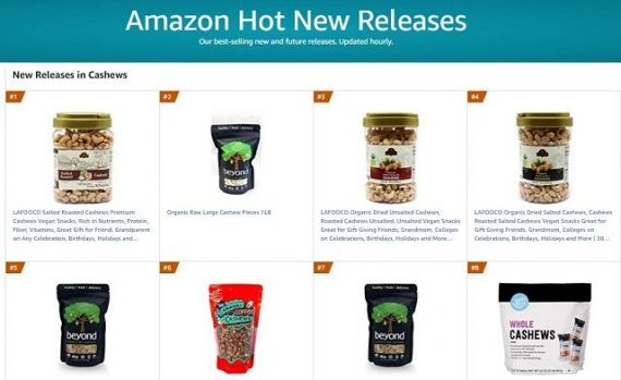 Hạt Điều Lafooco Sản Phẩm Mới Bán Chạy Trên Amazon