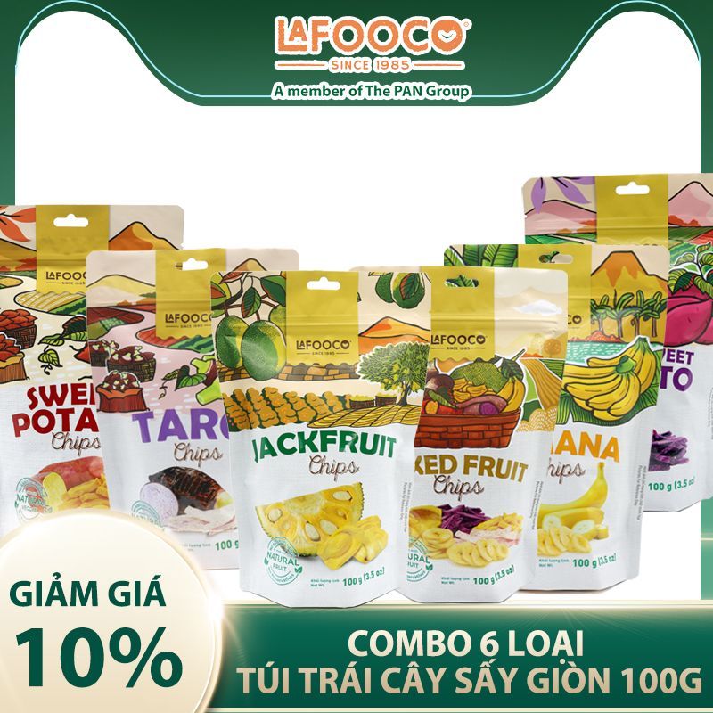 COMBO 6 TYPES OF DRIED FRUIT 100G