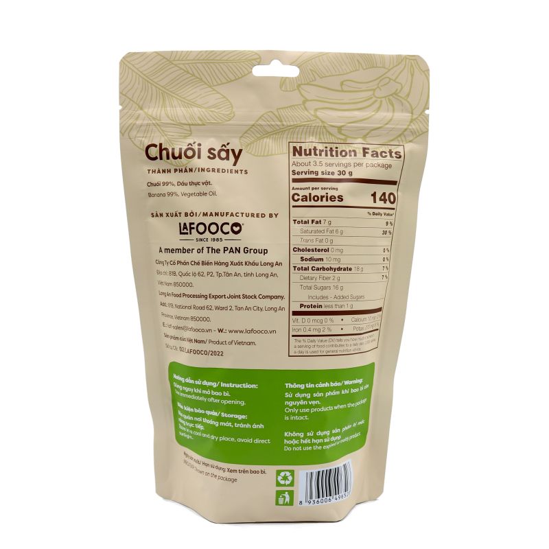 Chuối sấy giòn 100g