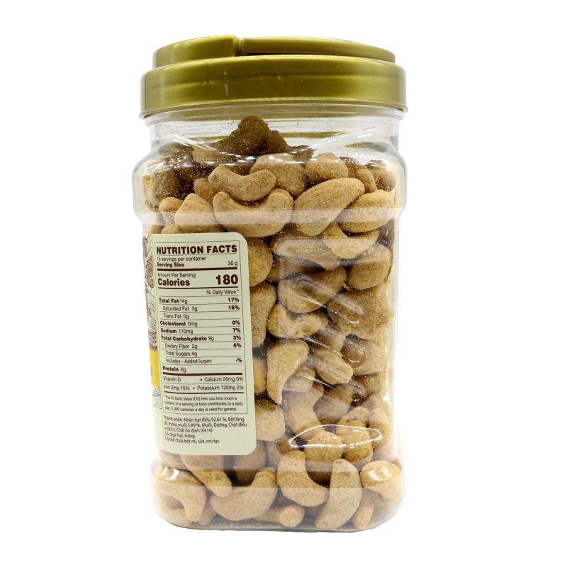Salted Eggs Cashew nuts 400g